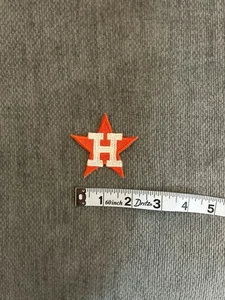 Houston Astros Star Patch. Embroidered. Iron On Backing. 2.5”x2.5” - Picture 1 of 2
