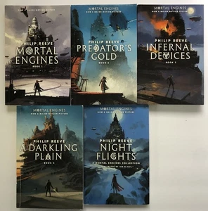 MORTAL ENGINES Quartet (2019) plus NIGHT FLIGHTS Tpb Philip Reeve - Bild 1 von 2