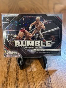 Cody Rhodes 2024 Panini Prizm Undercard Rumble Performances Disco Prizm #4 - Picture 1 of 2