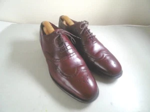 Barker Oxford Brogue Premium Custom Grade Shoes 10 - Picture 1 of 9