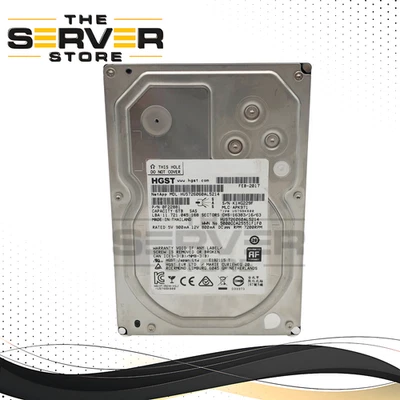 HGST UltraStar 7K600 6TB SAS 7.2K 3.5" HDD HUS726060AL5214 0F22881 - Image 1 of 4