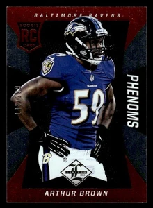 2013 Panini Limited #156 Arthur Brown Rookie SP #d /299! RAVENS - Picture 1 of 2