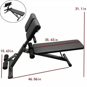 Taburete con mancuernas multifuncional silla de fitness banco tabla supina silla de ejercicio - Imagen 1 de 24