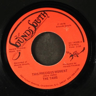 TAMS: this precious moment / hey girl SOUNDS SOUTH 7" Single 45 RPM - Image 1 of 2