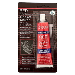 Car Engine Sealant 85g Waterproof Red Silicone Sealant Oil Resistant - Picture 1 of 8