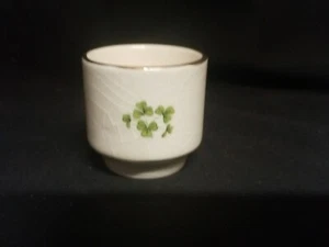 Vintage Ceramica Carrigaline, tazza/bicchiere da tiro, Made in Ireland, trifoglio/trifoglio - Foto 1 di 7