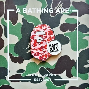 ⚡RAR⚡ PINTRILL x A BATHING APE Ape Head Bape Pin *BRANDNEU* LE TOKYO JAPAN 🐵 - Bild 1 von 3