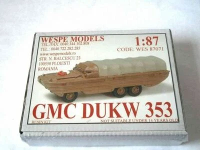 GMC DUKW 353. Wespe 87071 Resin 1/87 Scale Finished Model Combat Ready - Image 1 of 2