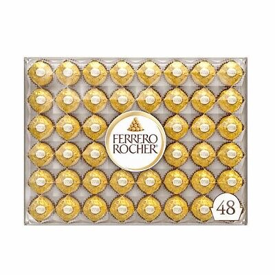 Ferrero Rocher Fine Hazelnut Chocolates 48 Pi...