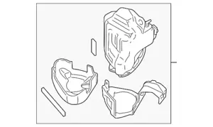 Genuine BMW Reservoir 16-19-7-295-653 - Picture 1 of 2