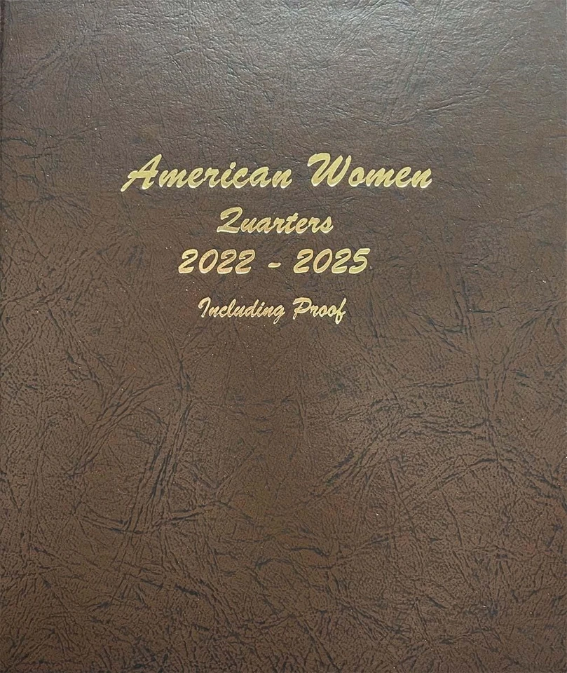Dansco Album American Women Quarters #8141 PDSS 2022-2025 With Proofs