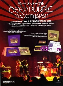 2014 Deep Purple Made in Japan CD DVD Album PRINT AD Great Gift Idea (1231) - Picture 1 of 1