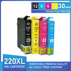 30X Non-Oem Ink Cartridges E-220Xl Alternative For Epson Xp-320 Xp-420 Wf-2630