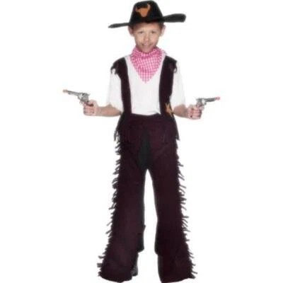 Smiffys Cowboy Rancher Boy's Fancy Dress Costume - Image 1 of 2