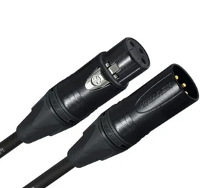 Cable cuádruple estrella de equilibrio macho a XLR Mogami 2534 Neutrik Gold XLR macho a XLR hembra 60-100'F - Imagen 1 de 11