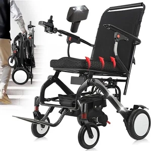 Nur17.5kg Elektrischer Rollstuhl Faltbar Leicht, Kohlefaser Elektrorollstuhl - Bild 1 von 8