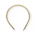 Gold Plated Pearl Bridal Wedding Headband Hair Band MOOD Jon Richard Jewellery