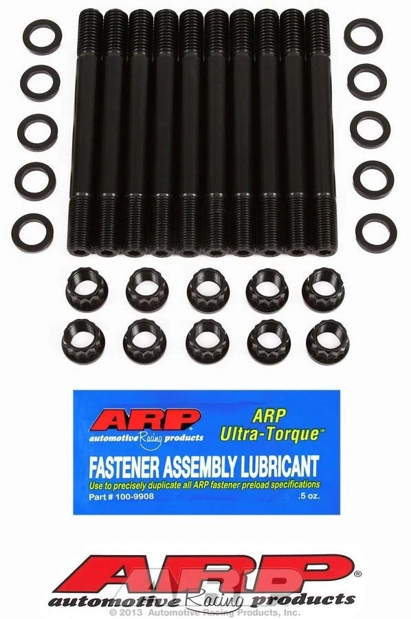 ARP Ford Head Stud Kit 12pt. Nuts, Chromoly, Black Oxide, Ford 2300 Foto 1 de 1