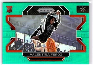 Valentina Feroz 2022 Panini Prizm WWE Teal Prizm #92 WWE #11/49 - Picture 1 of 2