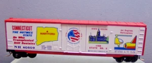 N Scale Kadee 38020 Connecticut State 50' Single Door Boxcar 40509 C32369 - Picture 1 of 5