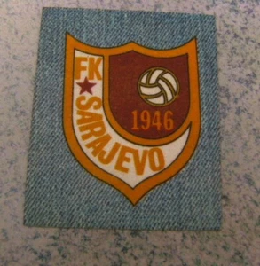 FK.SARAJEVO Football soccer Club SARAJEVO-Vintage Jeans sticker - Picture 1 of 9