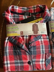 Damen Flanell Schlafhemd, reine Baumwolle für Weichheit & Komfort weich. Gr. M 8/10 - Bild 1 von 4