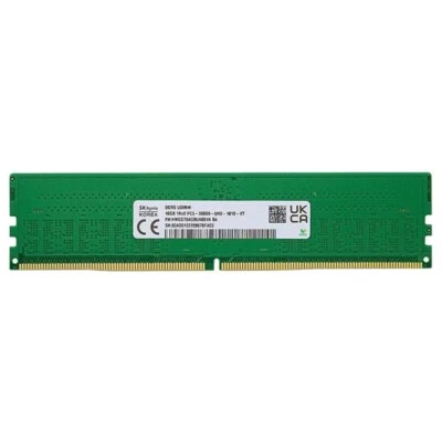 SK Hynix 16GB DDR5 5600MHz PC5-44800 1RX8 UDIMM DesktoMemory Ram HMCG78AGBUA081N - Image 1 of 4