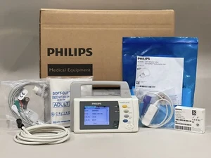 PHILIPS INTELLIVUE X2 M3002A PORTABLE MONITOR WITH BATTERY AND ACCESSORIES - Picture 1 of 12