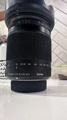 Sigma 18-300mm f/3.5-6.3 DC Macro OS HSM Contemporary Lens for Nikon F - Image 1 of 4