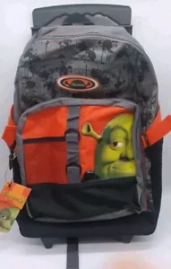 Vintage NEU MIT ETIKETT 2004 SHREK 2 DREAMWORK RUCKSACK ROLLEN REISEN ÜBER NITE TASCHE - Bild 1 von 9