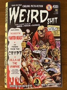 Weird Sh*t Zine #15 pre-código reimpresiones EC fanzine terror ciencia ficción cómics pubs misteriosos - Imagen 1 de 2