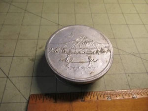 VINTAGE CAMPING FALTBAR BERGE KANU ALUMINIUM REISEBECHER TELESKOPTASCHE - Bild 1 von 4