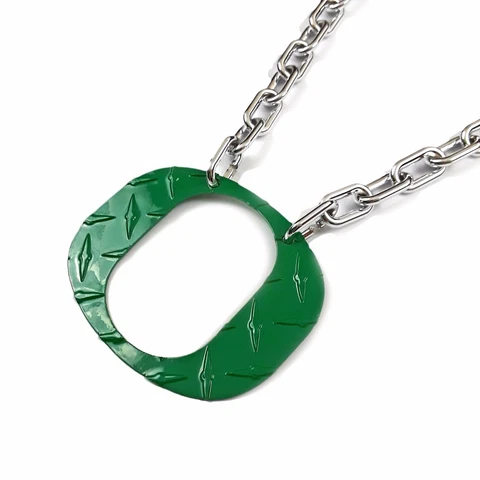 Green Diamond Plate Game Day O Chain - University of Oregon - UofO Ducks Gift Cover