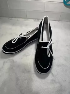 New women's East Wind comfort sneaker size 7W black - Picture 1 of 3