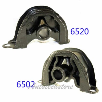 Engine Motor Mount Set 2 For Honda Civic del sol Civic CR-V New 6502 6520 M073 - Image 1 of 2