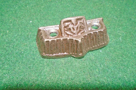 KEEPER for SMALL BRANFORD LOCK WORKS NIGHT LATCH RIM LOCKS - REPRO - (33066) Cover