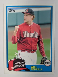 2015 Topps Archives #WF-5 Will Ferrell Diamondbacks - Picture 1 of 2