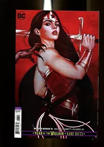 WONDER WOMAN 76 (9.2) VARIANT COVER JENNY FRISON DC (b025) - Picture 1 of 2