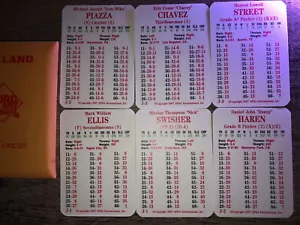 OAKLAND A's 2007 APBA 30 Card Team Set- PIAZZA- HAREN- CHAVEZ- SWISHER - Picture 1 of 1
