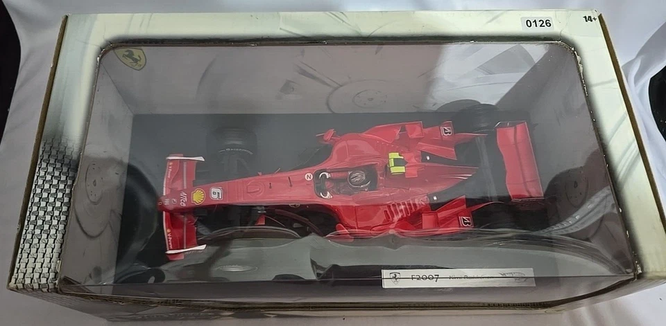 Ferrari F1 F2007 N 6 Kimi Raikkonen Season 2007 World Champion Mattel Hot Wheels