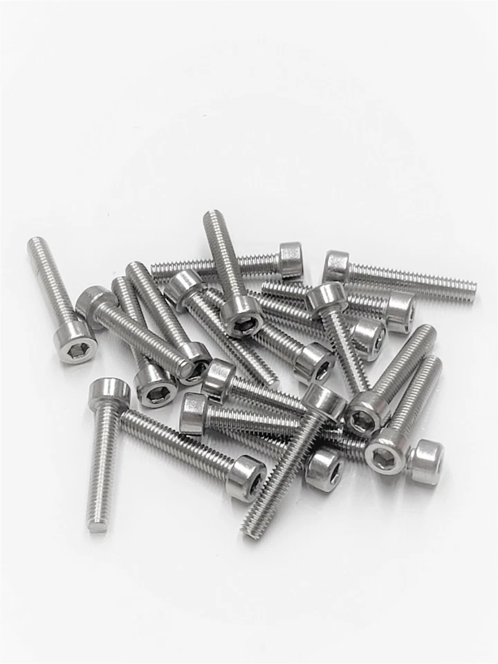 Stainless Steel 2.5x14mm Socket Head Cap Screws (20) Hex HPI 107891 NEW SHCS - Image 1 of 1