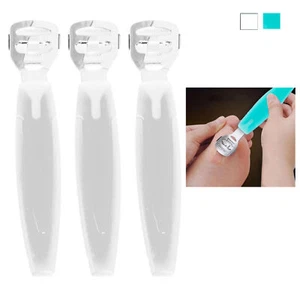 3 Pc Callus Remover Pedicure Foot Tool Blades Hard Dead Skin Corn Cutter Shaver - Picture 1 of 1