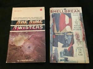 2 SF PBs: Time Twisters (J. Hunter Holly 1964) & Shellbreak (J. W. Groves 1970) - Foto 1 di 7