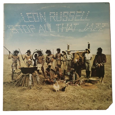 Leon Russell – Stop All That Jazz 1974 Shelter LP Country Rock VG+ Foto 1 de 4