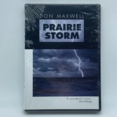 Don Maxwell: Prairie Storm DVD OOP 1995 Kansas City Great Plains Short Film NEW - Image 1 of 2