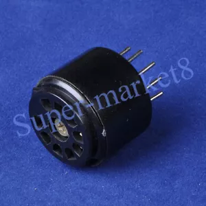 20PCS Vintage Tube 9Pin Saver Socket for 12AX7 12AU7 6922 6DJ8 - Picture 1 of 3