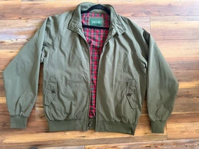 Chaqueta Orvis Hombre Grande Ligera Verde Oliva Con Interior A Cuadros Foto 1 de 4
