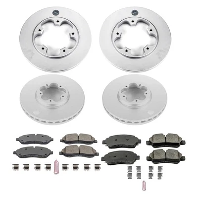 PowerStop CRK7235 Brake Kit For Ford Transit-250 2015-2019 Front Rear Foto 1 de 4