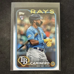 Junior Caminero 2024 Topps Update Rookie Cards RC US193 Tampa Bay Rays - Bild 1 von 2