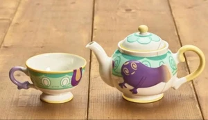 Pokemon Cafe Limited Pokemon Polteageist TeaPot & Sinistea Tea Cup Set NEW - Picture 1 of 3